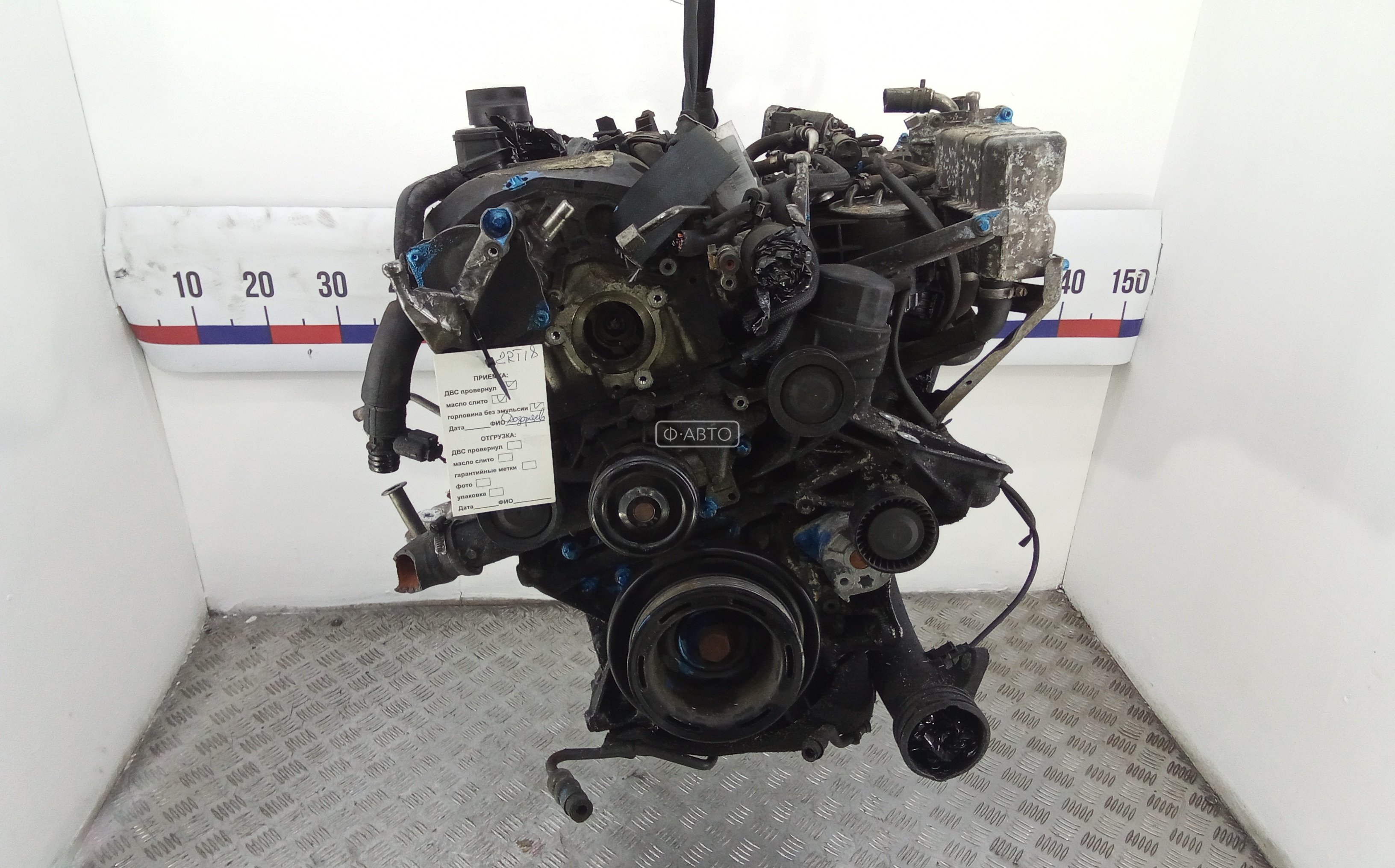 Двигатель (ДВС) - Mercedes C W204 (2008-2015)