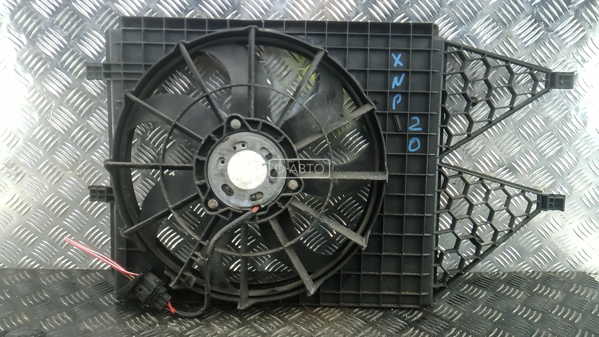 Вентилятор радиатора основного - Skoda Fabia (2007-2014)
