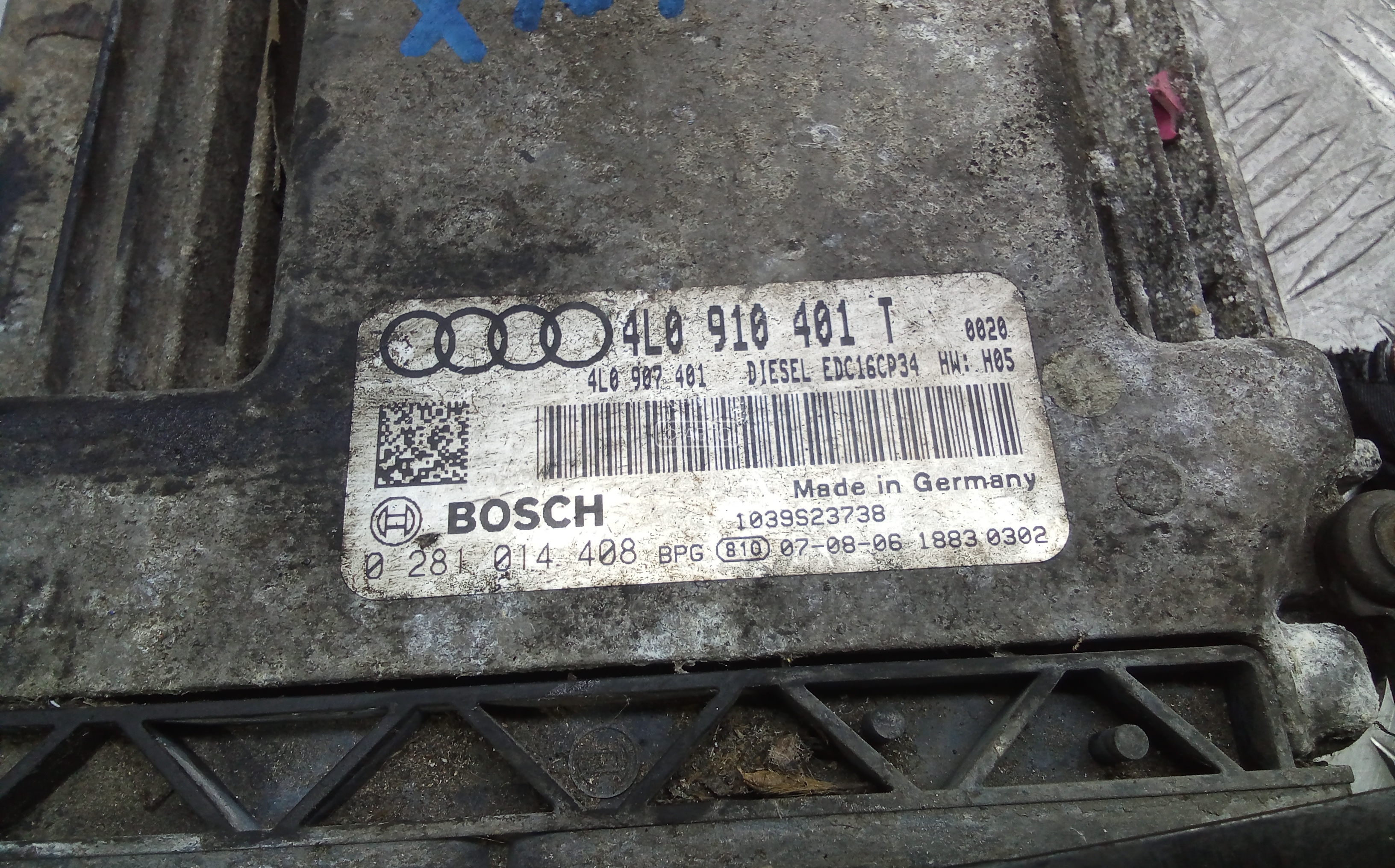 Блок управления двигателем Audi Q7 4L купить в Беларуси