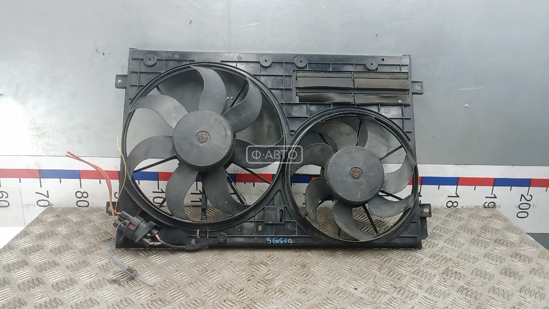 Вентилятор радиатора основного - Volkswagen Tiguan (2007-2011)