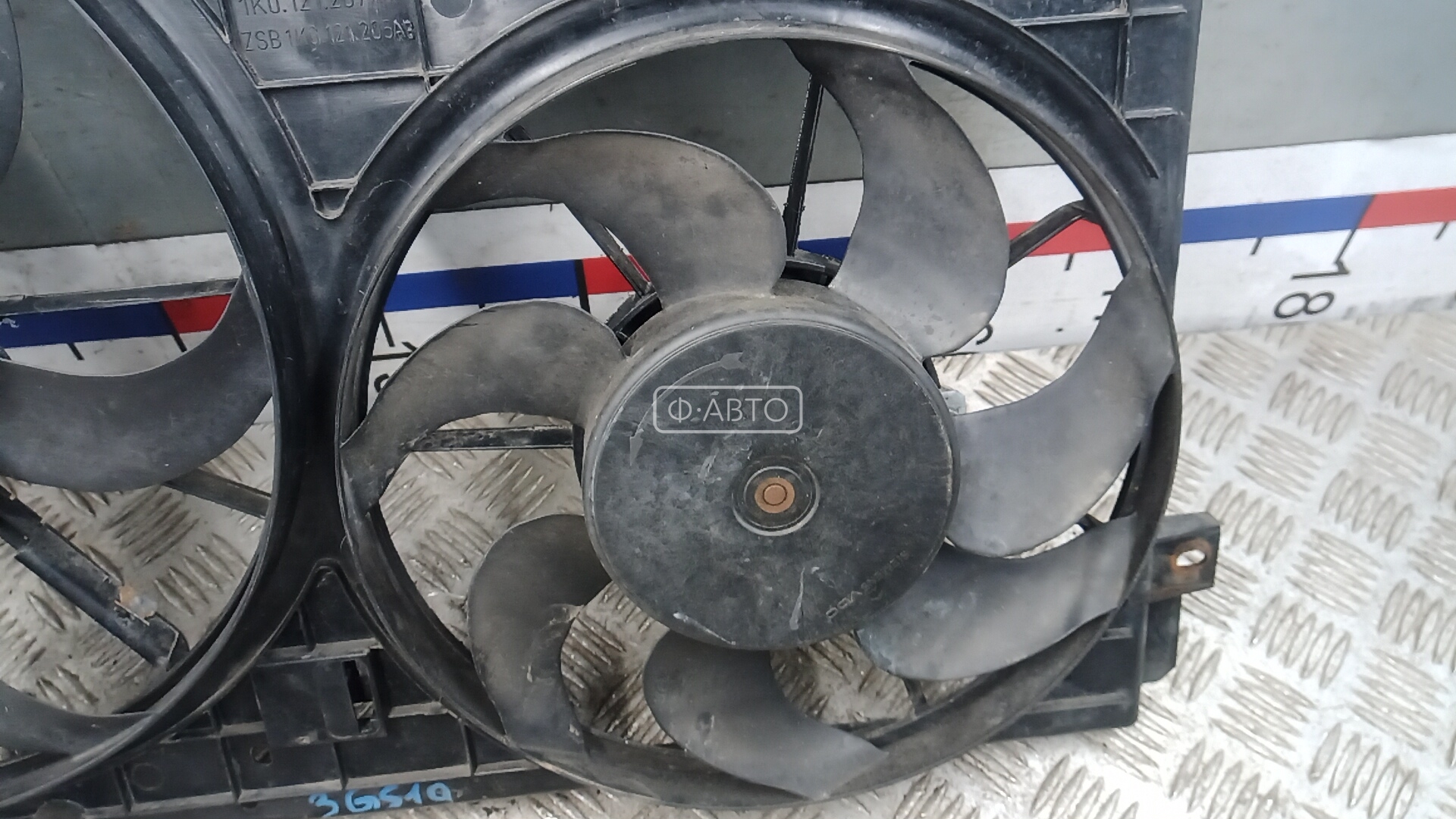 Вентилятор радиатора основного Volkswagen Tiguan 1 купить в Беларуси
