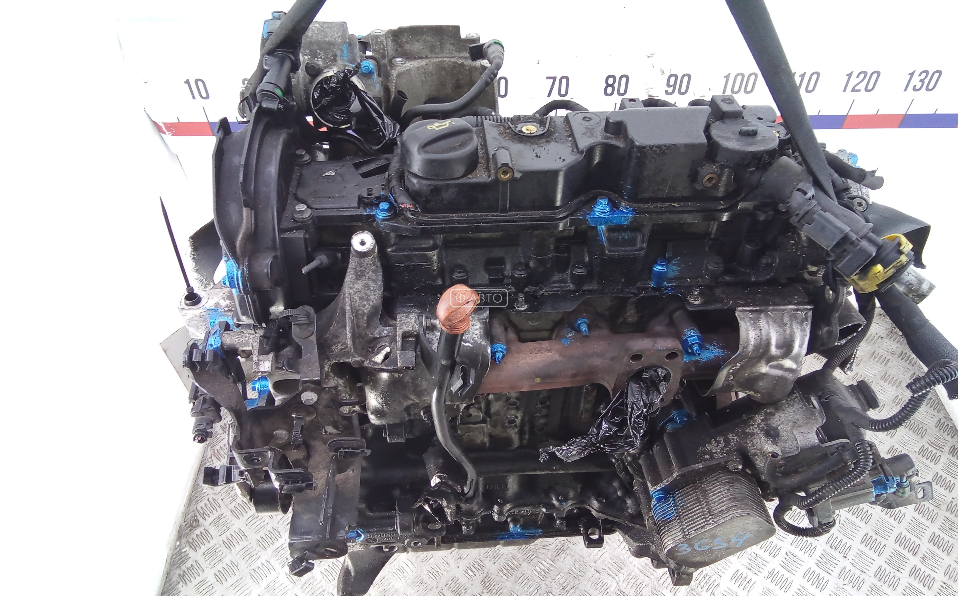 Двигатель (ДВС) Citroen C4 1 купить в Беларуси