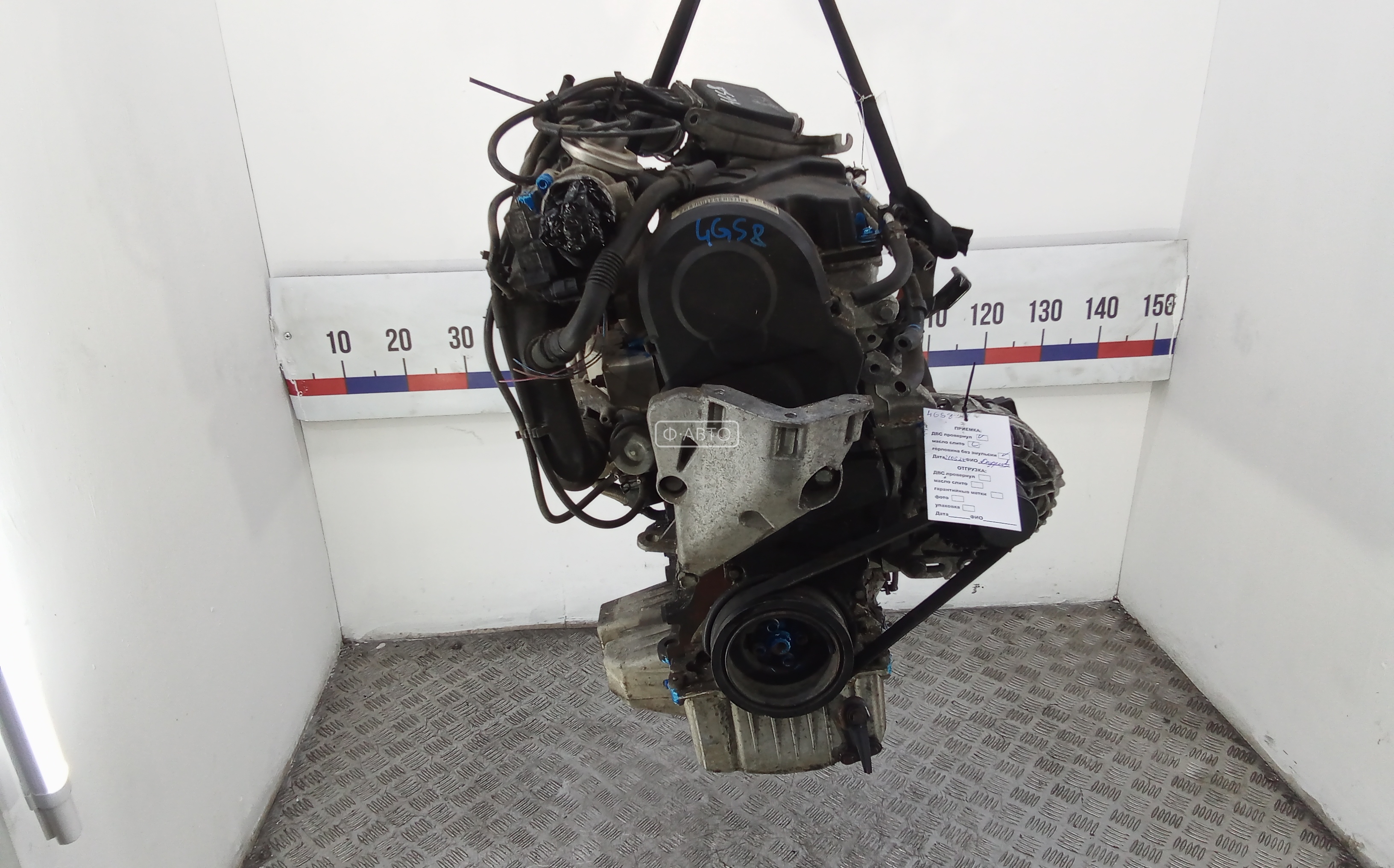 Двигатель (ДВС) - Skoda Fabia (2007-2014)