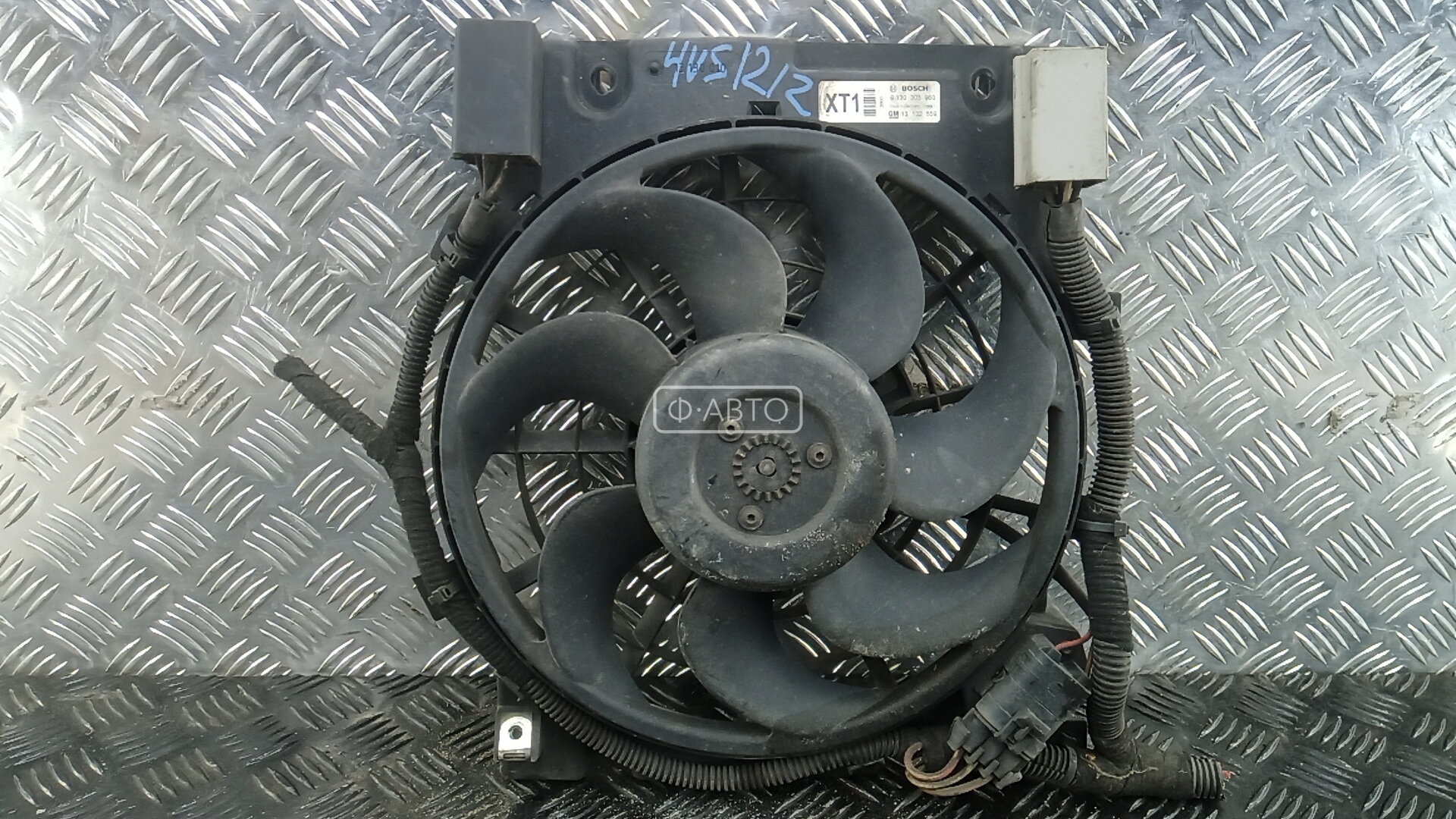 Вентилятор радиатора основного - Opel Zafira B (2005-2012)