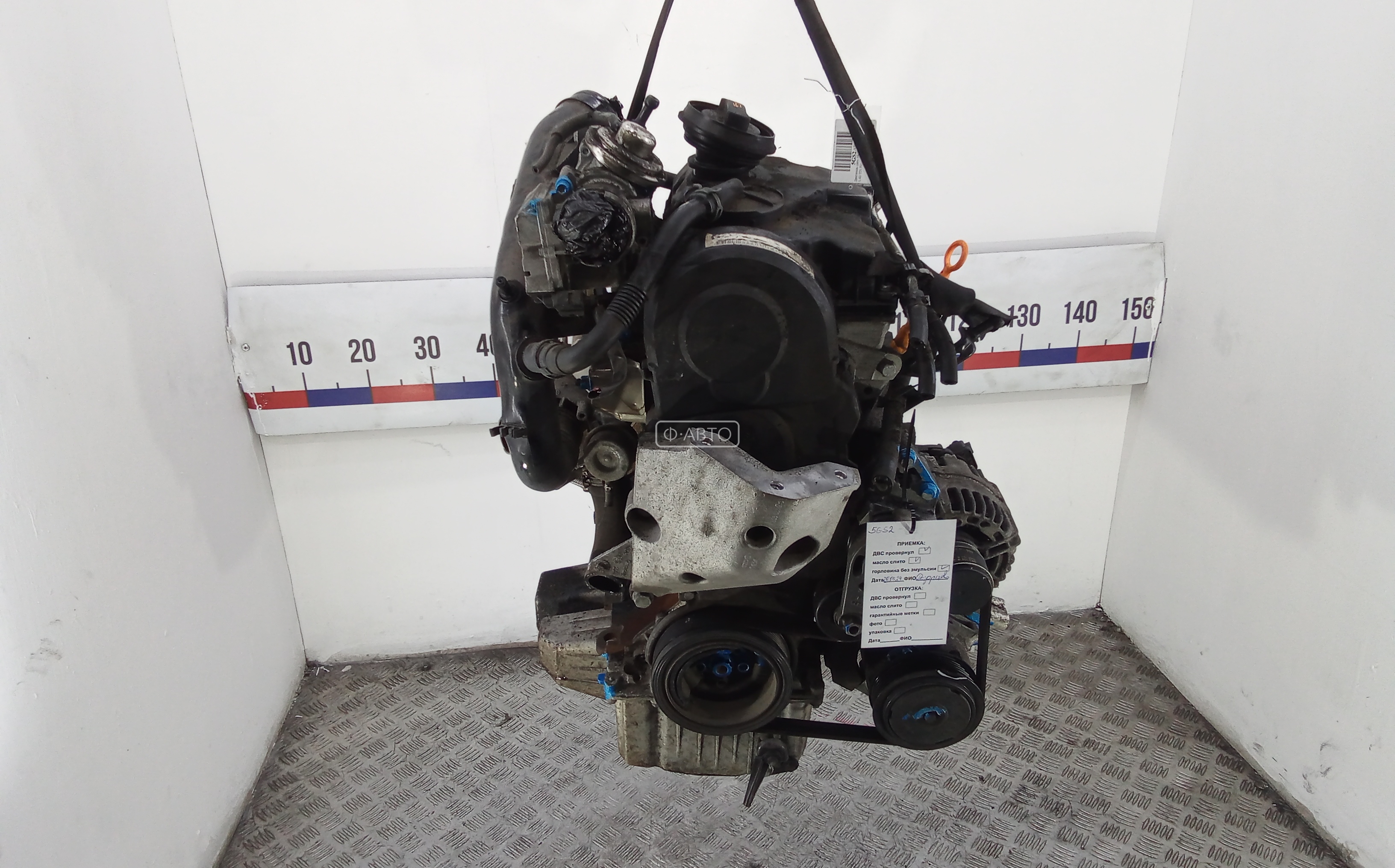 Двигатель (ДВС) - Skoda Fabia (2007-2014)
