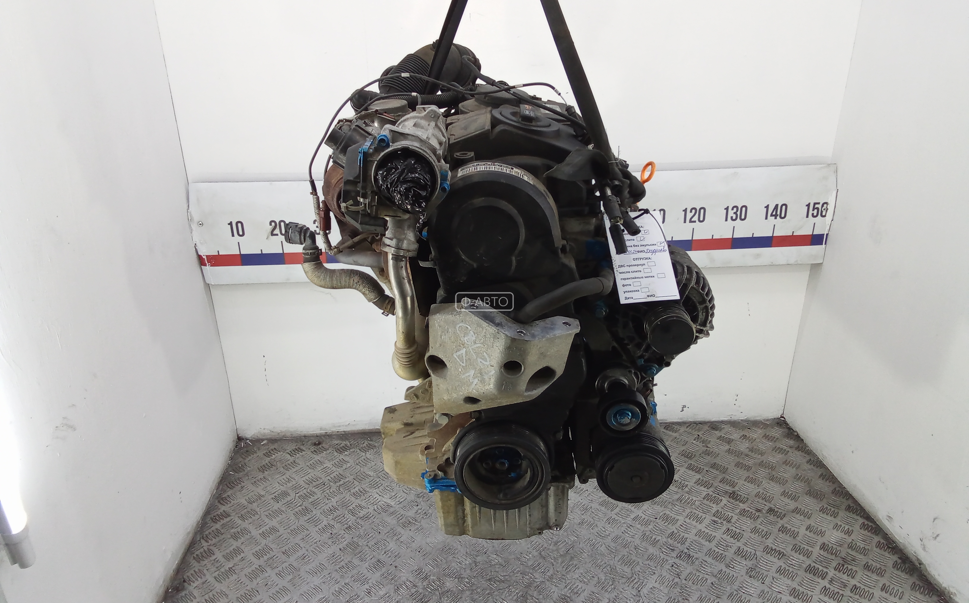 Двигатель (ДВС) - Seat Ibiza 6J (2008-2017)