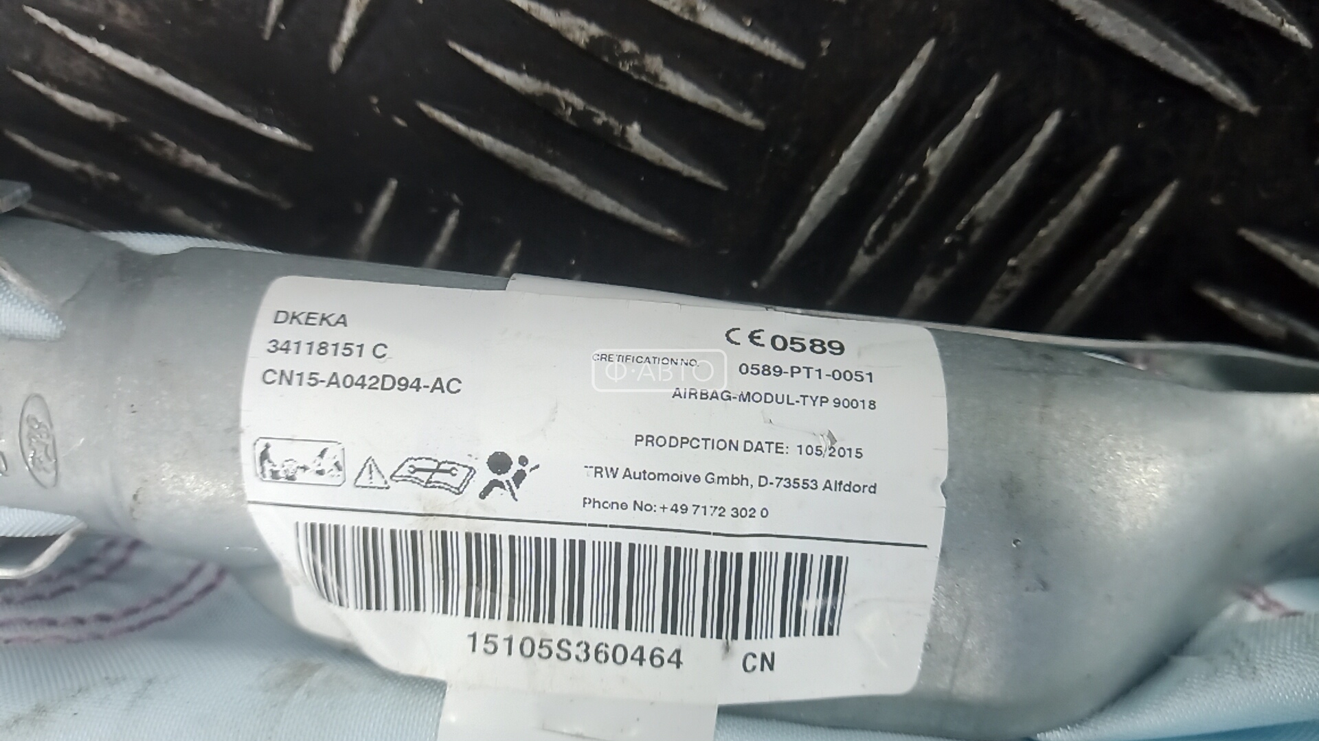 Подушка безопасности боковая (шторка) Ford EcoSport 2 купить в Беларуси